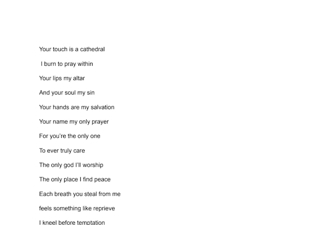 create a personalized poem based on your needs